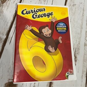 Curious George Season 6 DVD PBS